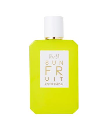 Ellis Brooklyn SUN FRUIT Eau De Parfum - Fruity Floral Perfume For Women with Fig Jasmine Amber Vanilla & Coconut Vegan Perfume Made In The USA SUN FRUIT 3.4 Fl Oz (Pack of 1)