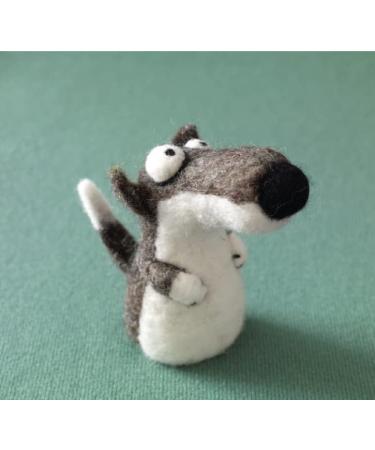 Woolbuddy Felting Wool Kit - Eco-Friendly Clean Carded Roving Wool Pack for Needle Felting & Wet Felting - Beginner-Friendly Supplies with Guide Card - Buy Online on SooperMarket.com