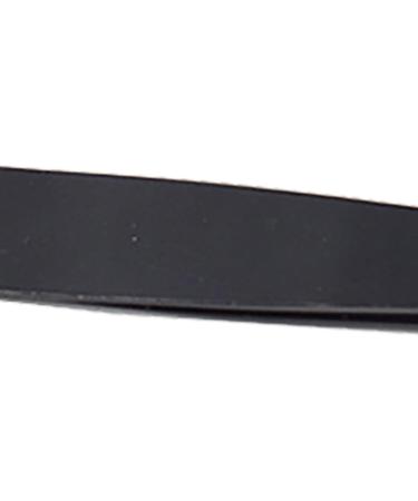 Multi-Purpose Stainless Steel Eyebrow Tweezers - Ergonomic Precise Slanted Tip & Comb - Black - Buy Online on SooperMarket.com