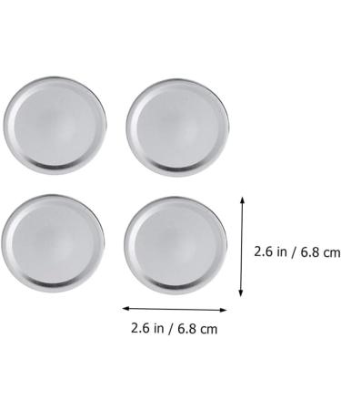 IMIKEYA 54pcs Mason Jar Lids Tinplate Solid Disc - Buy Online on SooperMarket.com