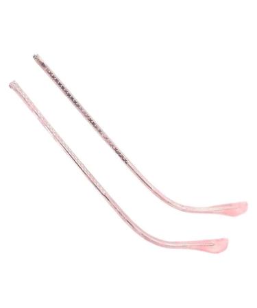 Ranara glasses end spikes replacement glasses legs glasses accessories clear pink plastic glasses replacement ironing arms glasses spare parts for the glasses repair 1 pair