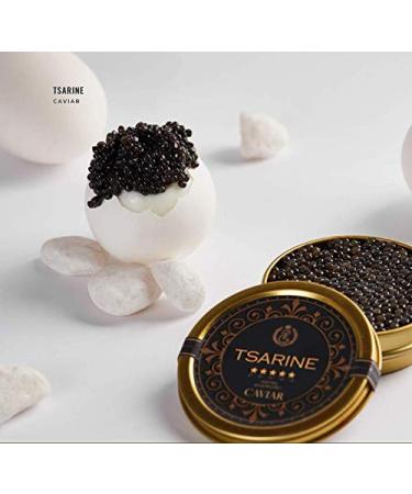 Buy 100g Black Sturgeon Caviar | Siberian Sturgeon Malossol | Tsarine Caviar | Free Express Delivery Worldwide - Buy Online on SooperMarket.com
