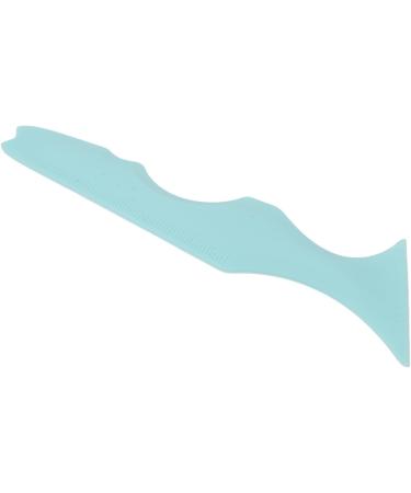 5 In 1 Silicone Beauty Ruler Eyebrow Pencil Smoky Eyeshadow Applicators Plate Winged Tip Eyeliner Aid Reusable Multi Purpose Silicone Eyebrow Pencil Stencil for Cosmetic Lipstick Blue - Buy Online on SooperMarket.com