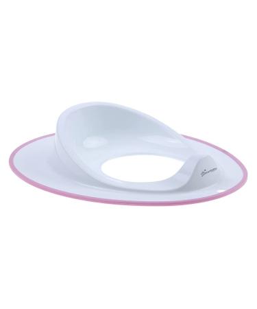 Dreambaby Toilet Trainer Potty Seat Topper - Comfortable Contoured Shape - with Hanging Loop - Pink - Model L6027