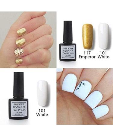 AQUAPURITY PHOERA UV Gel Nail Polish Soak off Color Gellish Base Top Tempered Matte Coat Long Lasting Varnish Manicure Art Polishes Non Smudge Formula 8ML (132 CANDIED) - Buy Online on SooperMarket.com