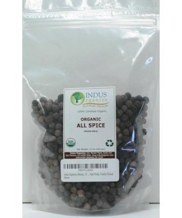 Indus Organics Allspice Berries, 12 Oz Bag, Premium Grade, High Purity, Freshly Packed 12 Oz Whole Bag