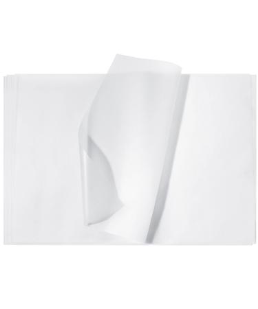 120 Sheets Deli Paper Sheets Transparent Paper Translucent Clear Paper Tracing Paper for Drawing Wax Paper Printing Sketching Calligraphy Pencil Ink Markers, White (9 x 13 Inch) 9 x 13 Inches