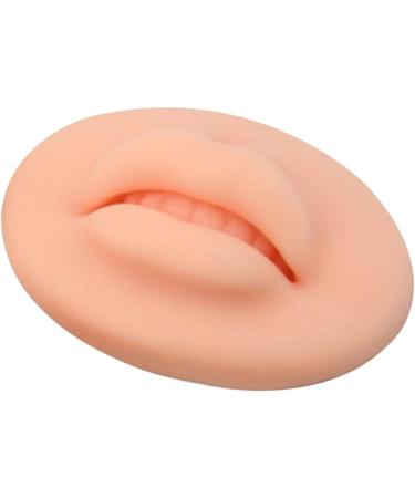 3D Silicone Lip Practice Skin - Fake Piercing Lip Model for Makeup Training | International Shipping Available - Buy Online on SooperMarket.com