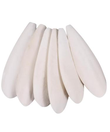Zuimei 6 Pcs Cuttlefish Bone Parrots Chew Toys Natural Cuttlebone Toys 11-13cm Bird Cuttlebone Toys For Parrots Birds Tortoises Snails Reptiles