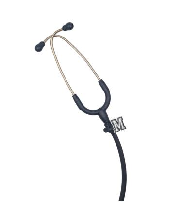 Stethoscope Charms - letter white M - Medical Gift