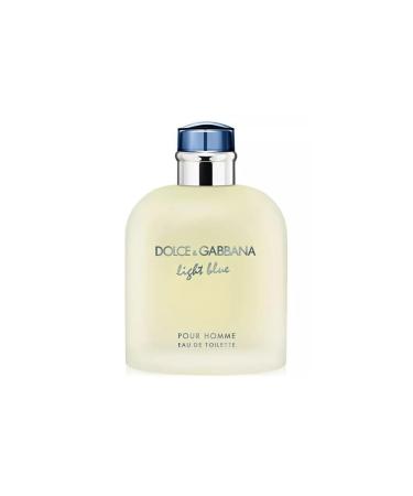 Dolce & Gabbana Light Blue Pour Homme Eau De Toilette Spray Fragrance For Men 6.7 Fl Oz (Pack of 1)