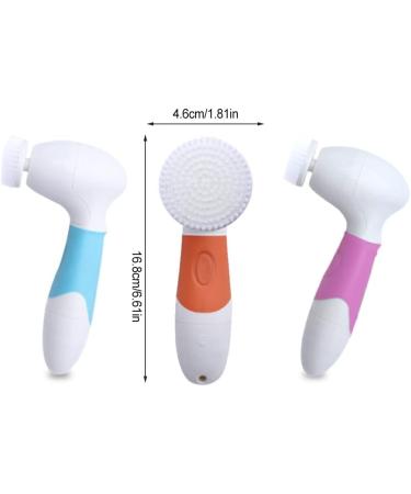 kawehiop 4-in-1 Handheld Electric Face Cleaning Tool Multifunctional Makeup Remover Waterproof Removal Tool Beauty Supplies Pink - Buy Online on SooperMarket.com