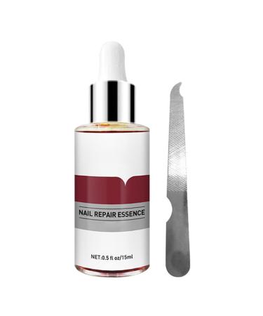 1PC Nail Treatment Toenail Treatment Nail Renewal Solution Toenails & Fingernails Nail Repairs Essential Oil Protects From Discoloration Brittle And Cracked Nail(12ML)