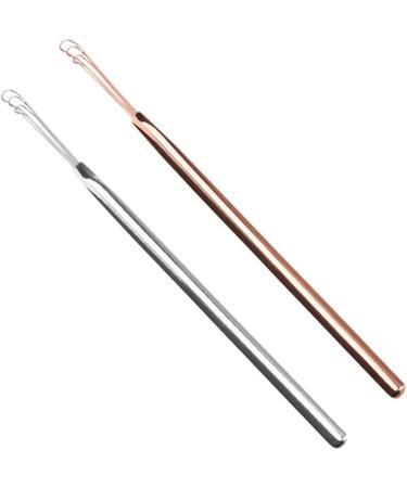 Stainless Steel Ear Pick Cleaner - Portable Ear Curette Tool for Easy Ear Cleaning - Buy Online on SooperMarket.com