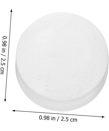 Ipetboom French Tip Nail Tool 6pcs Nail Art Silicone Stamp Silica Gel Cosmetic Transfer Seal Manicure Tools 2.50X2.50X1.30CM Transparent 1 - Buy Online on SooperMarket.com