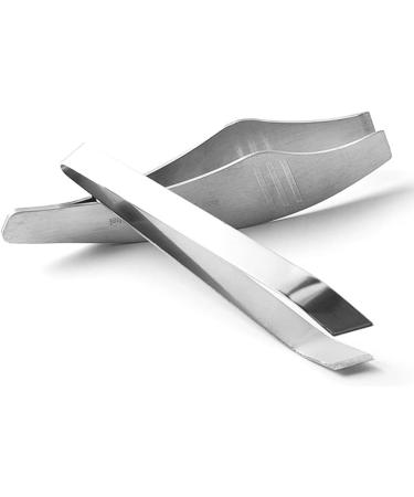 ARFUKA Fish Bone Tweezers Remover Stainless Steel Flat and Slant Tweezers Pliers Remover Tool Fish Bones and Meat Hair 2 Pack - Buy Online on SooperMarket.com