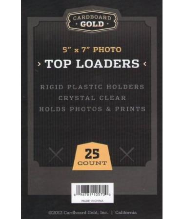 Cardboard Gold Top Loader (5" x 7") - Pack of 25 - Next Generation Archival Protection