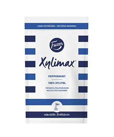 Fazer Xylimax Peppermint Full xylitol Chewing Gum 1 Pack of 80g