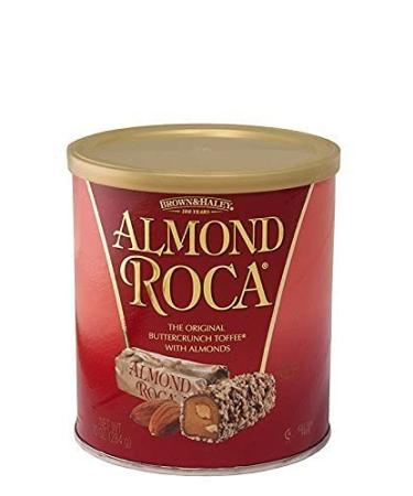 Buttercrunch Toffee with Almonds, 10 oz by - PACK OF 4 .4 PACK(10 Ounce (Pack of 1))