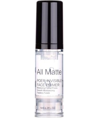 All Matte Pore Invisible Face Primer 6ML Long Lasting Hydrating Smoothing Isolated Moisturizing Oil Free Pro Makeup Primer Make Up Base Face Foundation Primer for All Skin Types - Buy Online on SooperMarket.com