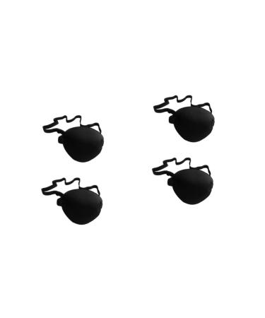 NOLITOY 4 Pcs Adult Amblypia Patch Pirate Eye Patches for Pirate Party Cosplay Props Eyepatch Eye Mask