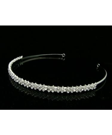 Rhinestone Crystal Bridal Wedding Headband Tiara - T589 - Buy Online on SooperMarket.com