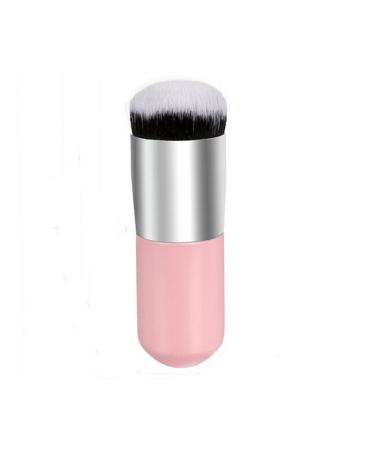 Makeup Brush Round Chubby Pier Shape Powder Foundation BB Make Up Brush Cosmetics Tool Pink Comfortable and Environmentally Nice and Practical