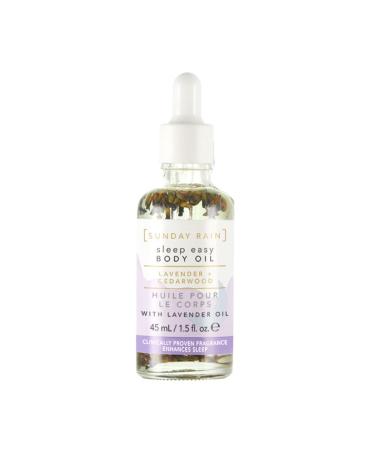 Sleep Easy Lavender Body Oil For All Over The Body Vegan and Cruelty-Free Lavender and Cedarwood 45ml Lavender & Cedarwood