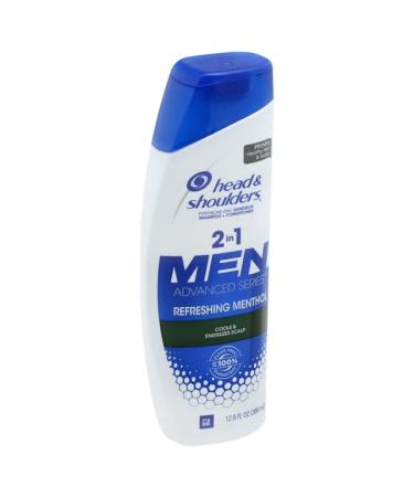 Head & Shoulders Shampoo + Conditioner 2In1 Adv Menthol 12.8 Fl Oz