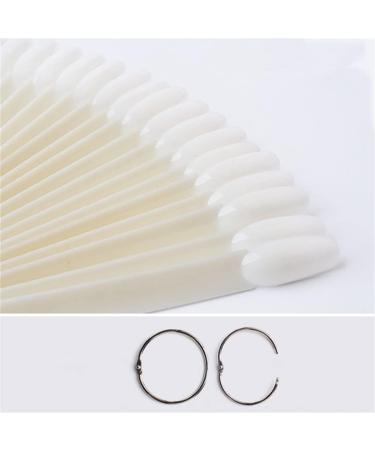 50Pcs Fan Shaped Nail Art Tips Color Display Card | Nail Polish Swatch Board & Practice Tools - Buy Online on SooperMarket.com