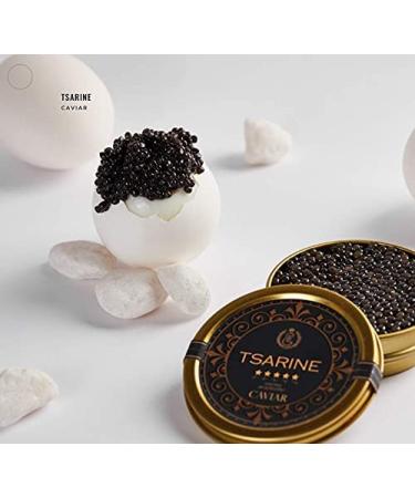 Buy 50g Black Sturgeon Caviar | Tsarine Caviar | Malossol Fischkaviar | Free Express Delivery Worldwide - Buy Online on SooperMarket.com