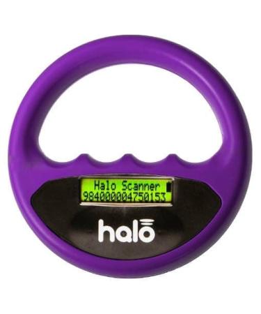 Halo Microchip Pet Scanner For Cats And Dogs (Purple)