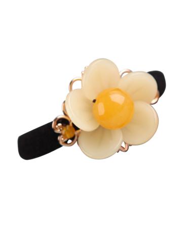 minkissy 1pc Hair Scrunchie Hanfu Hair Tie Antique Ponytail Holders Hairpins Hair for Women Flower Hair Clips for Women Vintage Hair Clips Flower Hair Tie Girl Accessories Bronze Etc. Baby