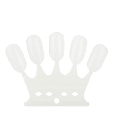 Plastic Nail Art Accessories - 2 Kinds Nail Color Card for Professional Nail Salon | Practice Skills in Natural Colors - Buy Online on SooperMarket.com