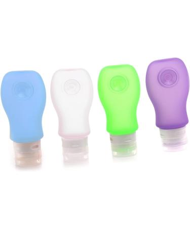 minkissy 4 Travel Shampoo Bottle Refillable Lotion Container Refillable Lotion Bottle Empty Travel Tube Small Shampoo Dispenser Empty Shampoo Tube Toiletries Dispenser Travel Size Portable - Buy Online on SooperMarket.com