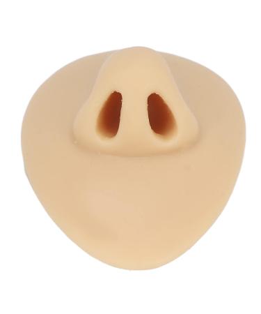 3D Simulated Soft Silicone Nose Model - Reusable Piercing Practice Tool | Ideal for Beauty Salons & Acupuncture Teaching - Buy Online on SooperMarket.com