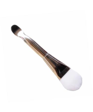Didiseaon Mask Brush Makeup Brush for Women Wine Meal Mud Film 14x2cm Silver
