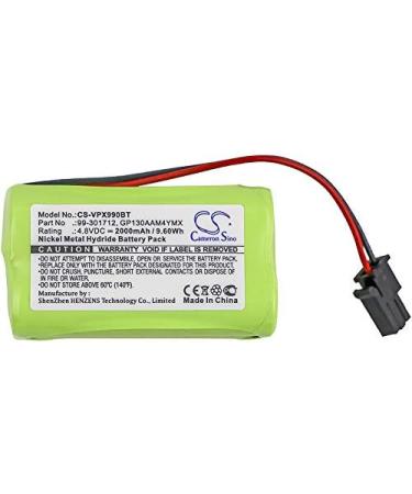 Buy Compatible Visonic 99-301712 Battery | GP130AAM4YMX & GP230AAH4YMX for PowerMaster 10 & PowerMax Alarm Systems - International Shipping Available - Buy Online on SooperMarket.com