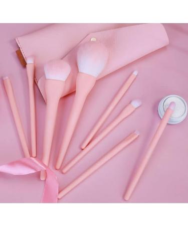DFHBFG Set of 8 Makeup Brushes - Full Eye Shadow & Face Brush Set for Flawless Makeup Application - Buy Online on SooperMarket.com