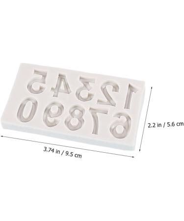 Alipis 2pcs Candle Molds Silicone Molds Baking Fondant Molds Silicone Cake Molds for Baking Tray 3D Fudge - Buy Online on SooperMarket.com