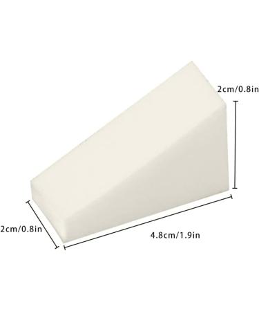 Cosmetics Sponge for Powder Makeup Sponge for Powder Makeup Sponge Set Triangle Shape Disposable Sponge Manicure Seal 50PCS - Buy Online on SooperMarket.com
