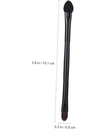 Baluue 40 Pcs Double Eye Shadow Makeup Professional Makeup Brush Eye Shadow Brush Applicator Nylon Black - Buy Online on SooperMarket.com