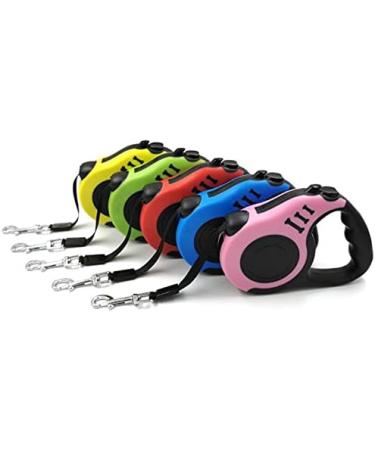 Sidewinder 360 Tangle-Free Retractable Dog Lead - Anti-Slip Handle, Easy Lock & Release - 5M Adjustable Long Leash - Strong Nylon Ribbon - Blue - Buy Online on SooperMarket.com