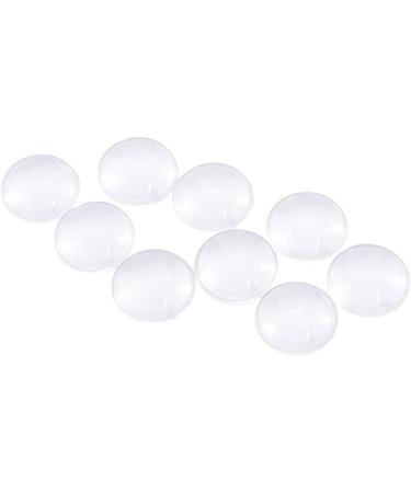 Acmer 1 inch/25mm Clear Glass Cabochons - 200 Pieces for Photo Pendant Craft Jewelry Making - Buy Online on SooperMarket.com