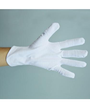 Healeved 18 Pairs White Work Gloves Cotton Gloves Cotton Work Gloves Factory Gloves Lengthen White Gloves - Buy Online on SooperMarket.com