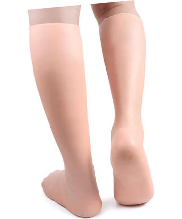 minkissy 2 Pairs Exfoliating Moisturizing Socks Girls High Heels Women s Socks Skin-friendly Care Socks Cracked Feet Moisturizing Socks Girls Moisturizing Sock Long Moisturizing Sock Sebs - Buy Online on SooperMarket.com