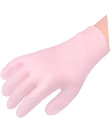 minkissy 1 Pair Whitening Moisturizing Gloves Pink Cotton Gloves Waterproof Gloves Moisturizing Gloves for Cracked Hand Holly Headband Dry Rough Skin Glove Sun Protection Sebs - Buy Online on SooperMarket.com