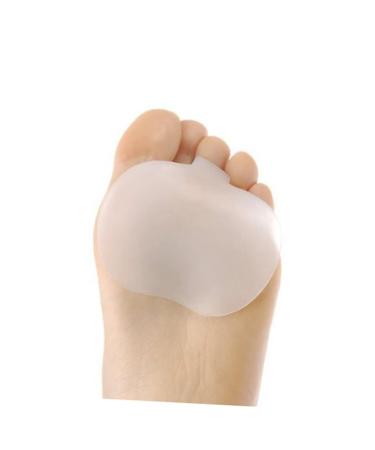 Healeved Pair Shoe Pads for High Heels Foot Separator for Bunion Foot Straighter Gel Bunion Forefoot Pad Insole Orthotics White High Heel Gel Bunion Protector