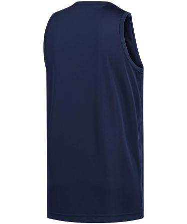 adidas Men's Heathered Tank Top - Large, Collegiate Navy - Buy Online on SooperMarket.com