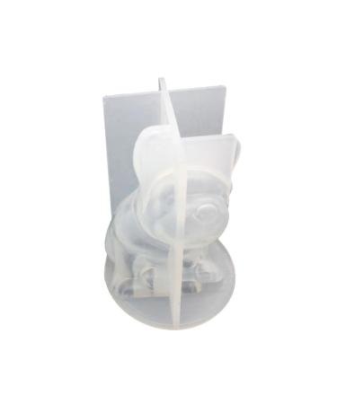 STOBOK Epoxy Molds Jewelry White Silicone Aromatherapy Making DIY Stereoscopic Mould Mold Crystal Plaster for Crafts Epoxy